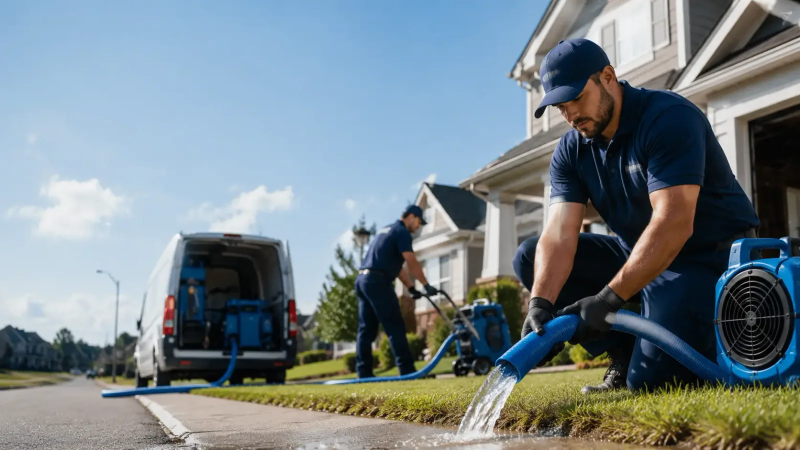 Flood Damage Restoration in Cuddy, PA